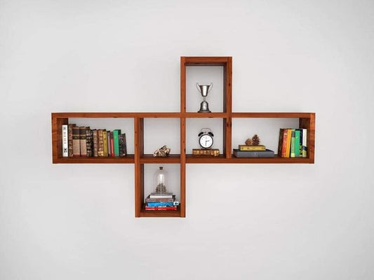 Wooden Wallshelf Organaizer।Perfect for Decor and Organisation-IEWS22
