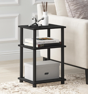 3 layer Wooden Side Table।Stylish Storage for Bedroom Decor-IEBST09
