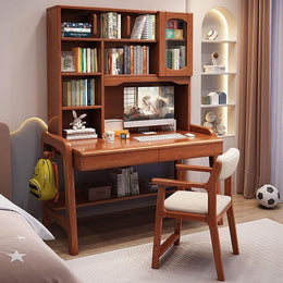 Wooden Luxury Study Table-IEST10
