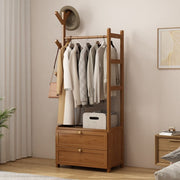 Elegant Wardrobe Rack with Storage Drawer-IECSM02