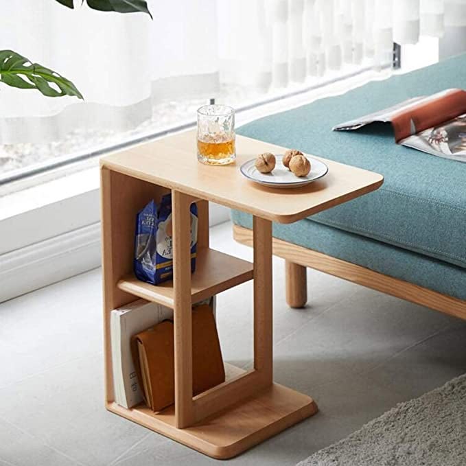 Classic Wooden Side Table- Elegant Space-IECT25