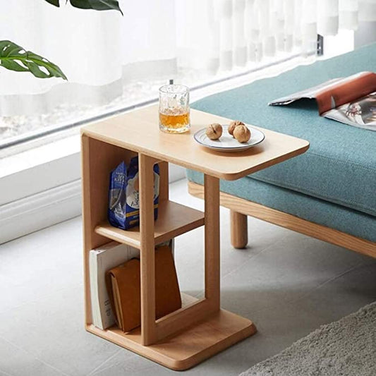 Classic Wooden Side Table- Elegant Space-IECT25