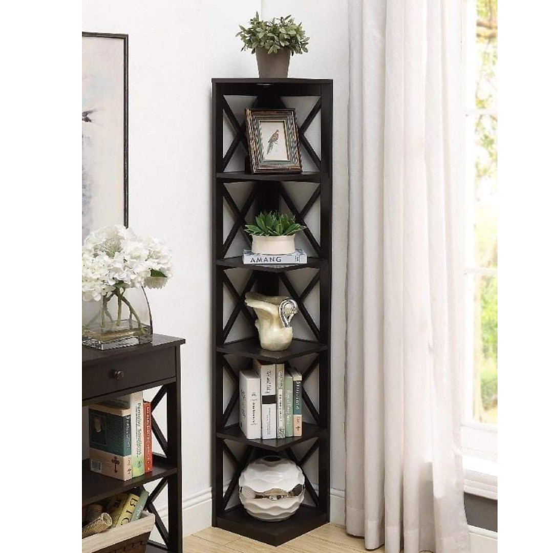 5 Layer Wooden Corner Shelf-IECS02
