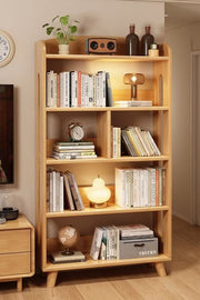 4 Tier Stylish Wooden Bookshelf-IEBS53