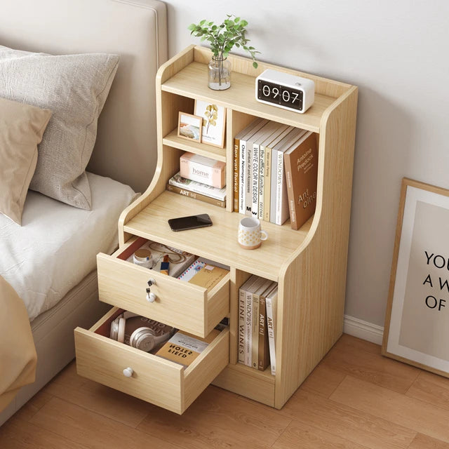Modern and Elegant Wooden Nightstand for Every Bedroom-IEBST08