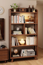 4 Tier Stylish Wooden Bookshelf-IEBS53