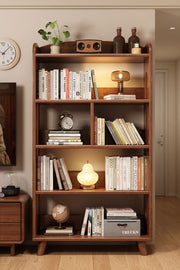 4 Tier Stylish Wooden Bookshelf-IEBS53