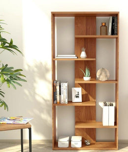 Minimalist Wooden Bookshelf-IEBS65