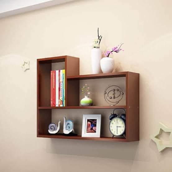 Stylish Wooden Wall shelf For Sweet Home & Office-IEWS09